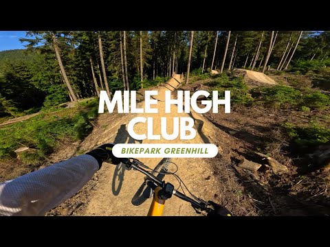 Mile High Club ⚫️ Bikepark Greenhill 2023 POV RAW