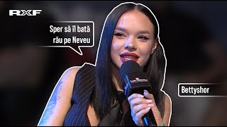 BETTYSHOR: ”Sunt aici pentru ‪@RobyMund‬, sper să îl bată rău pe ...