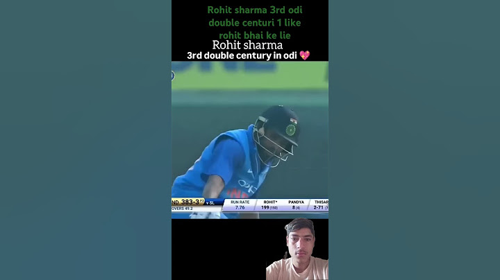 👍👍👍rohit sharma  3rd odi match double century #cricket #rohit #odimatch