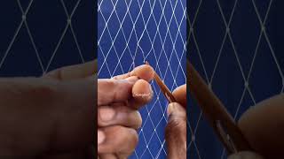 Fishing net repair #net #diy #knot