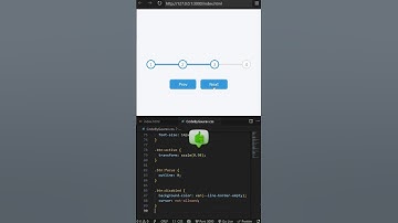 ✅ Step-by-Step Progress Bar Using HTML & CSS #webdevelopment #coding #htmlcss #shorts
