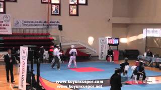 KNOCK OUT - 5042   52kg   Kocaeli  - Bilinmiyen (Nakavt) (Gençler Türkiye TKD Şampiyonası 2014)