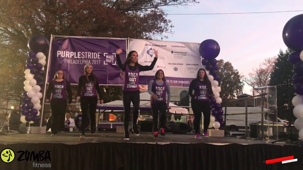 Strong Survivor ZUMBA WarmUp | PANCREATIC ACTION NETWORK WALK 2017 | WITH NIKKI CORDERO warm up hannover
