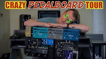 I Built the Ultimate Guitar Pedalboard | My crazy pedalboard tour