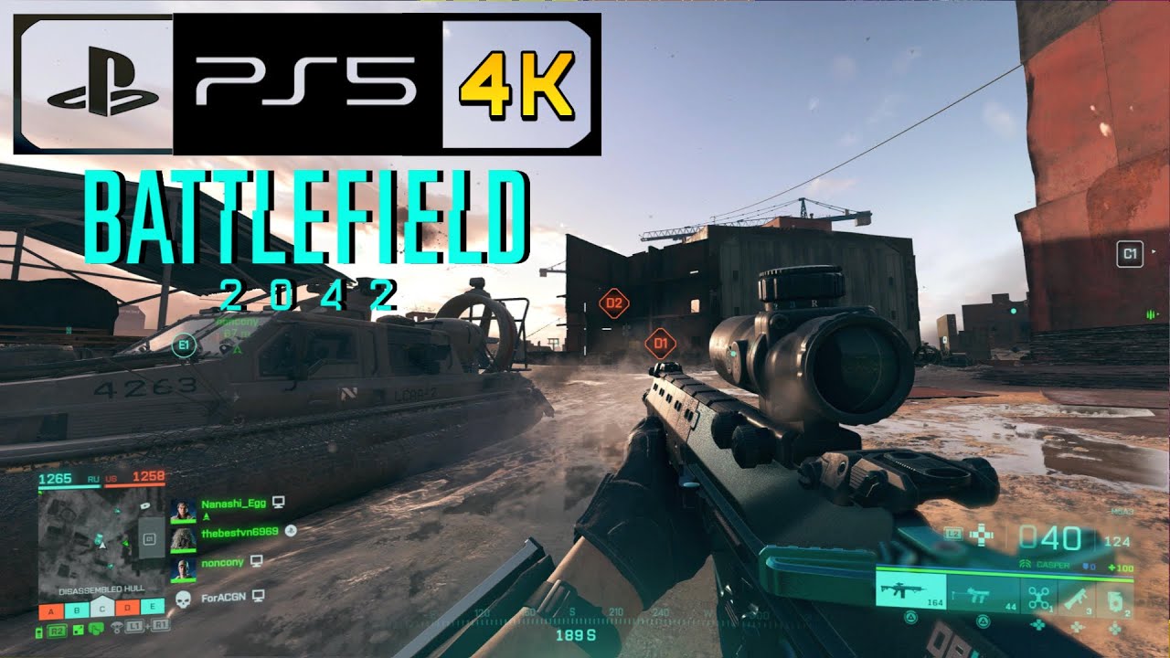 BATTLEFIELD 2042 (PS5) 4K 60FPS Gameplay - YouTube
