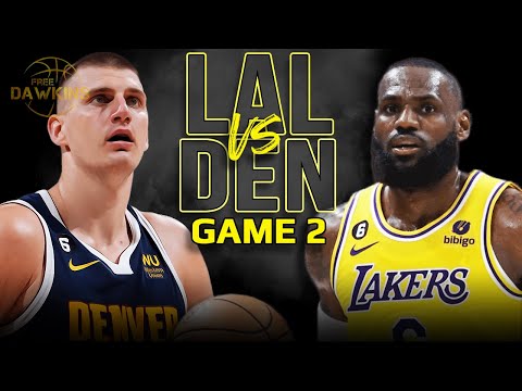 Los Angeles Lakers vs Denver Nuggets Game 2 Full Highlights | 2023 WCF | FreeDawkins