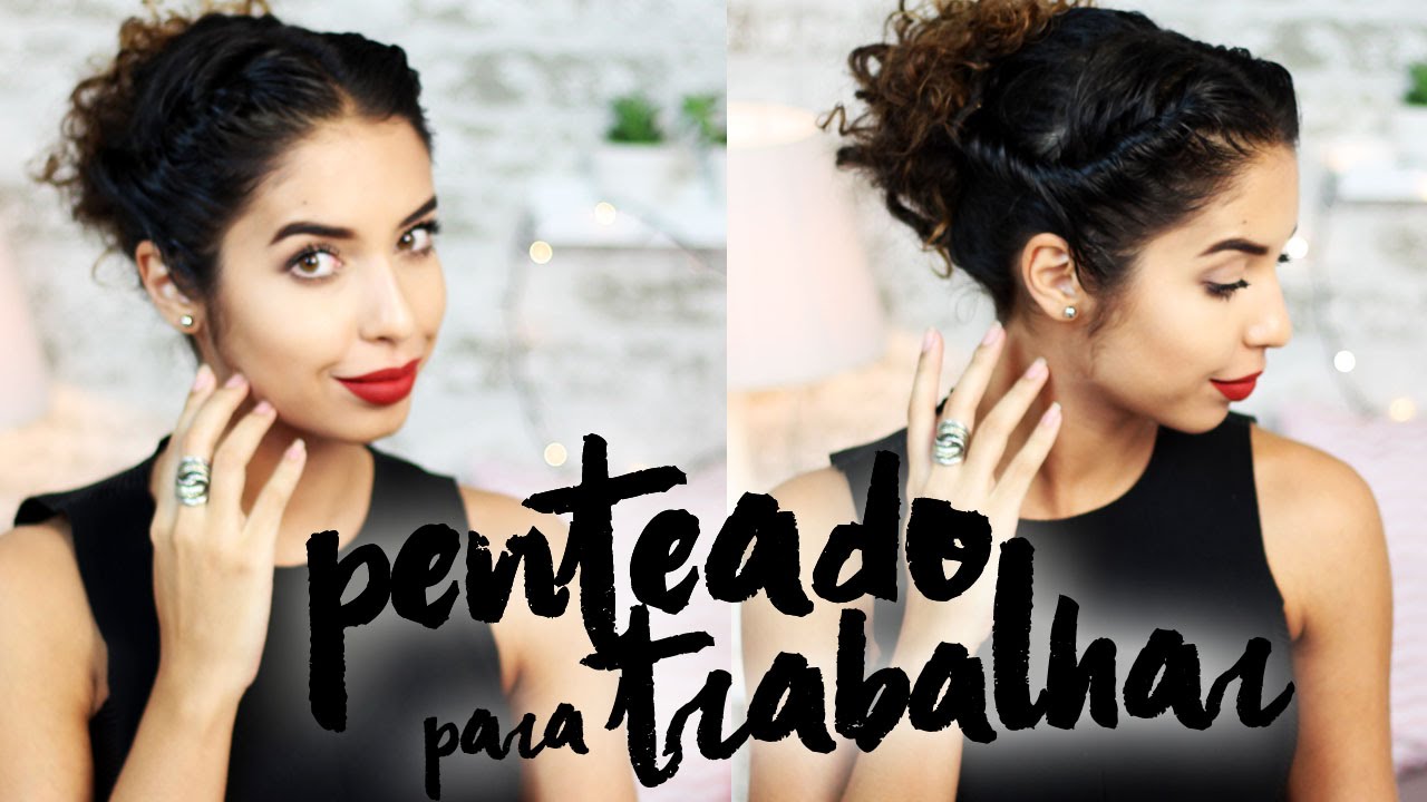 Penteado para o Trabalho - Cabelo Cacheado - thptnganamst.edu.vn