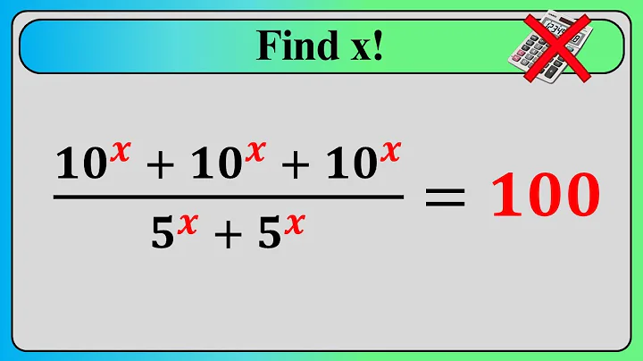 Nice Algebra Math Simplification | Find the Value of X
