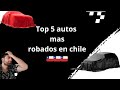 Los 5 autos MÁS ROBADOS de Chile en 2024 🚗 | ¡Cuidado si tienes uno de estos! #automotriz