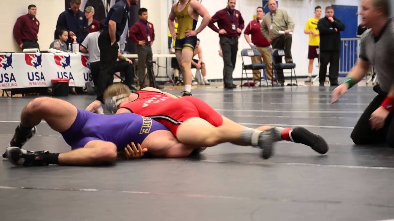 Western State Wrestling Harris 2nd Round Fall at RMAC Championships