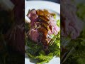 TREMENDOUS RIBEYE & HERB SALAD IN AN L.A. ALLEYWAY #shorts