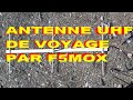 Antenne uhf de voyage 3 elements par f5mox