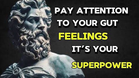 "The Power of Your Gut Instinct and How to Use It: A Stoic