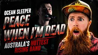 OCEAN SLEEPER - 'Peace When I'm Dead' Reaction | Australia's Next Big Metalcore Export?