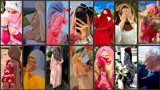 🦋Stylish hidden face hijab dpz for Whatsapp | islamic girl hide face dp|  Hidden Face Poses#2023dpz