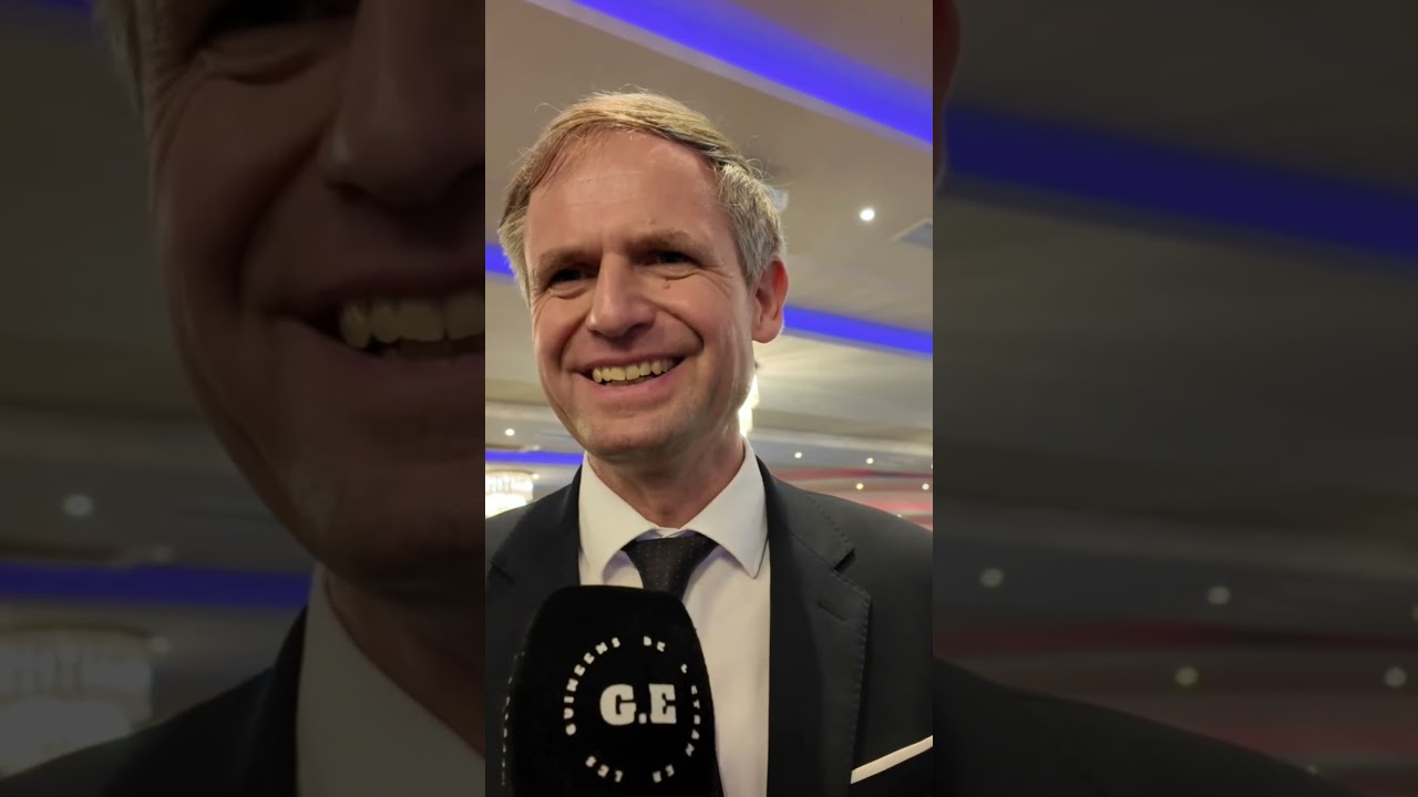 Timo Prekop un investisseurs Allemand lors du Forum économique guinéen qui s'est tenu en Allemagne.