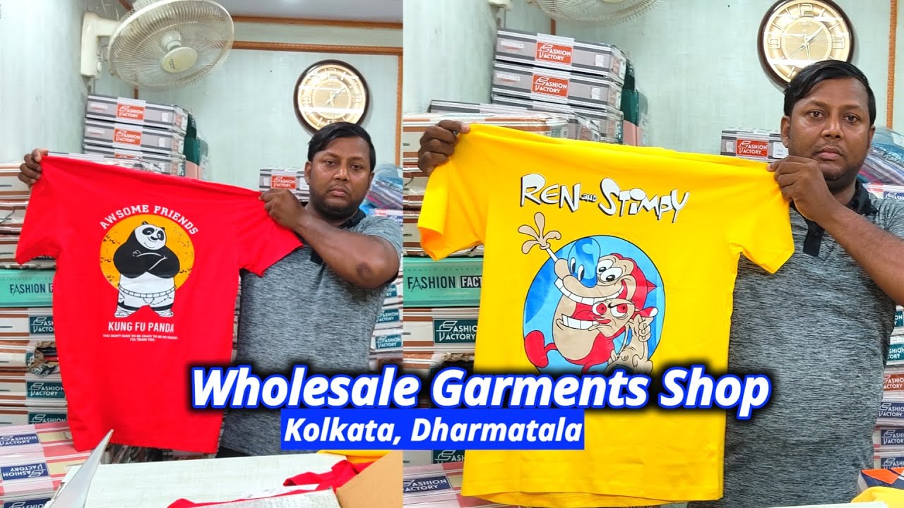 TShirt Wholesale Market in Kolkata Garments Wholesale Market in