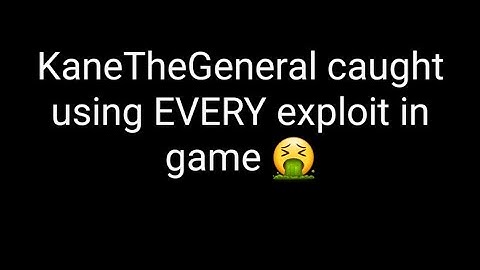 KaneTheGeneral caught using literally every cheat in Fo76. 🐔🍭