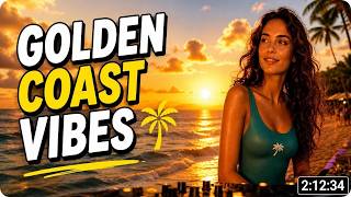 🌅 Golden Coast Vibes — Deep House mix for summer sunsets, coastlines, and golden drives screenshot 4