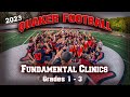 2023 quaker football fundamentals clinic