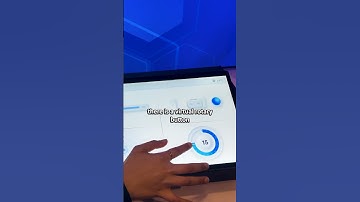 Check out our Smart Monitor! This monitor gives you haptic feedback when you interact with it.
