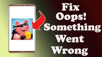 ✅How to Fix Coin Master App Oops something Went Wrong Error on Android ✅