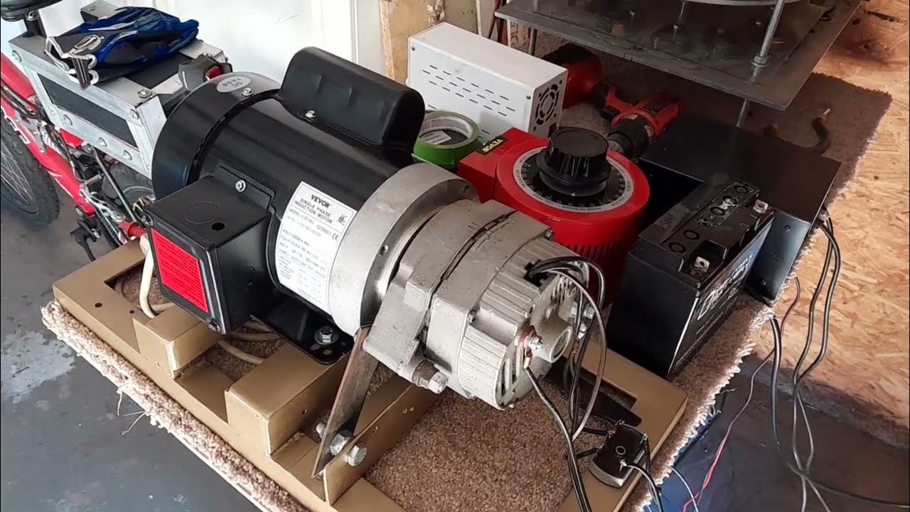 More Self Running Generator Tests - YouTube