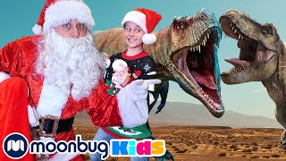 Christmas for the Dinosaurs | Jurassic Tv | Dinosaurs and Toys | T Rex Family Fun
