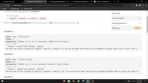 Leetcode  Weekly Contest 368 | Screen Cast vlogging | 2 Solutions
