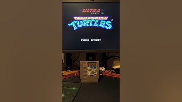 Teenager Mutant ninja Turtles nes #asmr #retrogaming #videogames #ninjaturtleslegends #nintendo