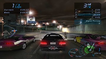 Need For Speed: Underground - Race #58 - And Then There Was One (Lap Knock Out)