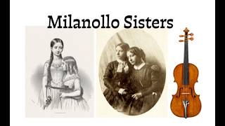 The Milanollo Violin Virtuoso Sisters - Adagio and Staccato