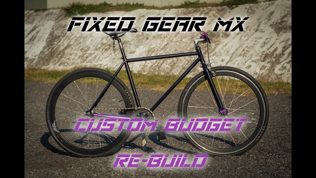 Fixed Gear Bike - Budget Rebuild - YouTube