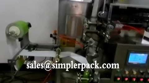 【Tea Bag with Tag and String Packing Machine】