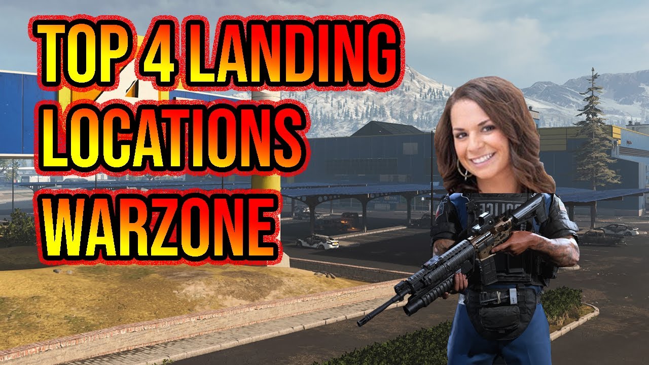 Best Landing Spots Warzone COD Battle Royale YouTube