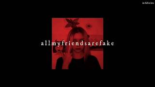 [ THAISUB | แปลไทย ] all my friends are fake - Tate McRae
