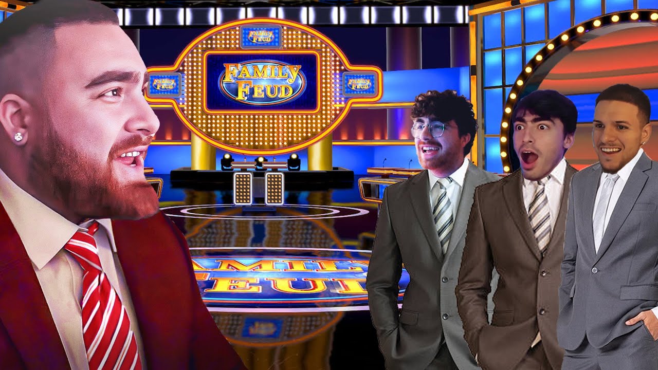 LosPollosTV Plays Family Feud! (ft. Raf, Jake, and Nick)