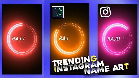 TRENDING NUON CIRCLE NAME EDIT ALIGHT MOTION TUTORIAL || TRENDING NAME NUON EFFECT TECHTRENDCREATION