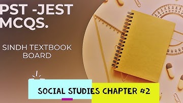 PST-JEST MCQS, SINDH TEXTBOOK BOARD || PST MCQS SOCIAL STUDIES, BOOK-5|| PST TEST PREPARATION 2021