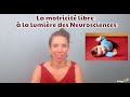  la motricit libre  la lumire des neurosciences