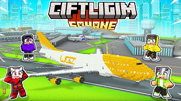 Çiftliğimize Havalimanı İnşa Ettik! 🛫 | Minecraft #ÇiftliğimŞahane