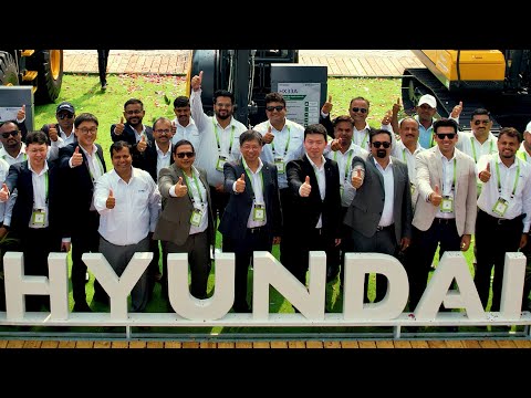 Launch of Hyundai HL655A Wheel Loader at Bauma Conexpo India 2026