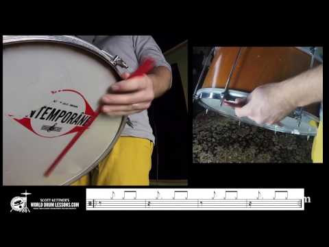 Zabumba Forró Basics and Technique Lesson 1 - World Drum Lessons