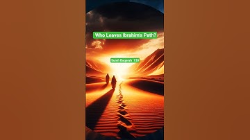 چه کسی می تواند از راه حضرت ابراهیم دوری کند؟ | توضیح سوره بقره 130. #سوره بقره #اسلام