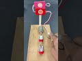 DIY DC Motor Electricity Generation 🤨#shorts #dcmotor #youtubeshorts #electricity