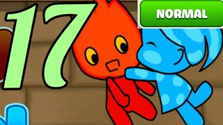 Redboy and Bluegirl Level 17 In Light Temp Maze Android Walkthrough
