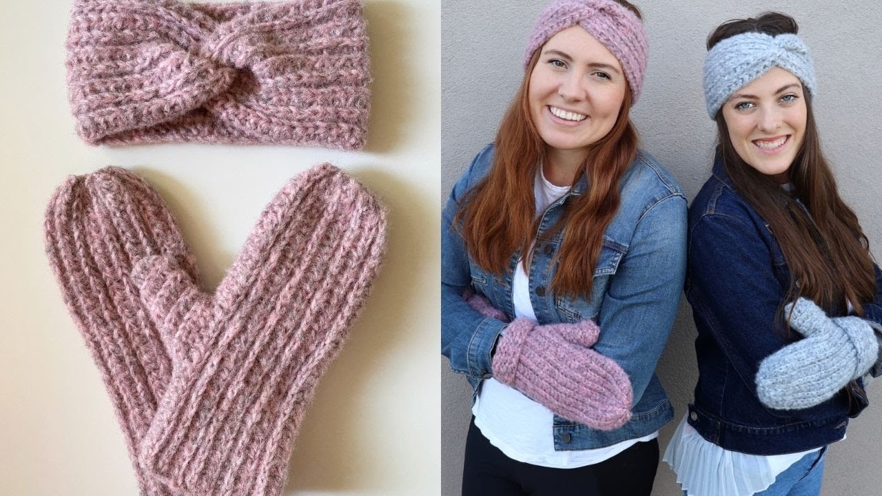 Patons Norse Easy Crochet Mittens