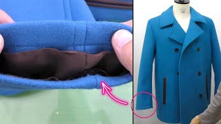 Sewing Tricks of the Great Tailors for Coat Sleeves