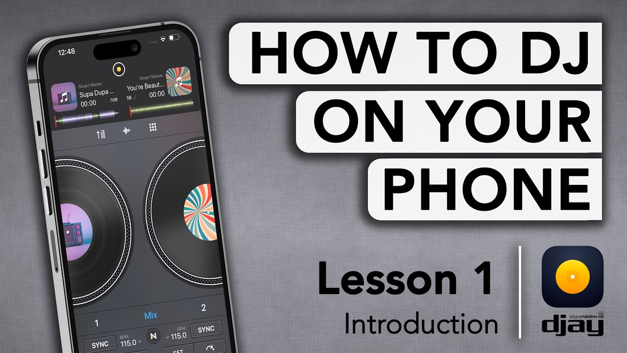 How to DJ on your Phone with djay   Lesson 1 Introduction