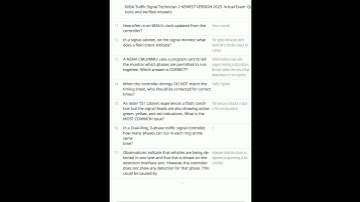 IMSA Traffic Signal Technician II Exam 20252026  Expert Verified Questions with Detailed Answers6
